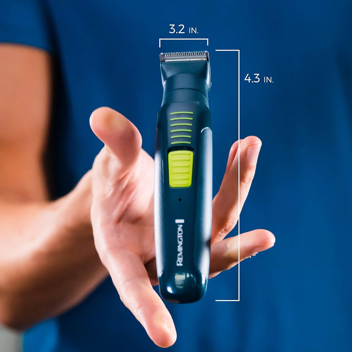 Remington Ultrastyle Rechargeable Total Grooming Kit, PG6111, Teal/Green