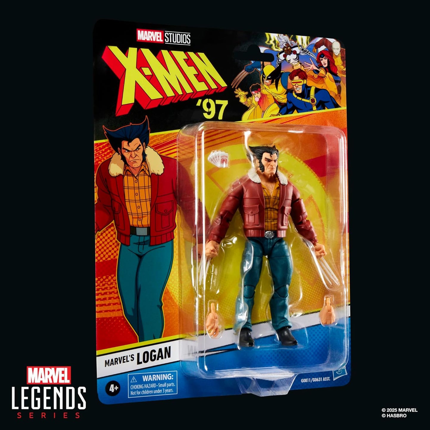 Marvel Legends Series Marvel's Logan, X-Men '97 Collectible 6-Inch Action Figure Toy