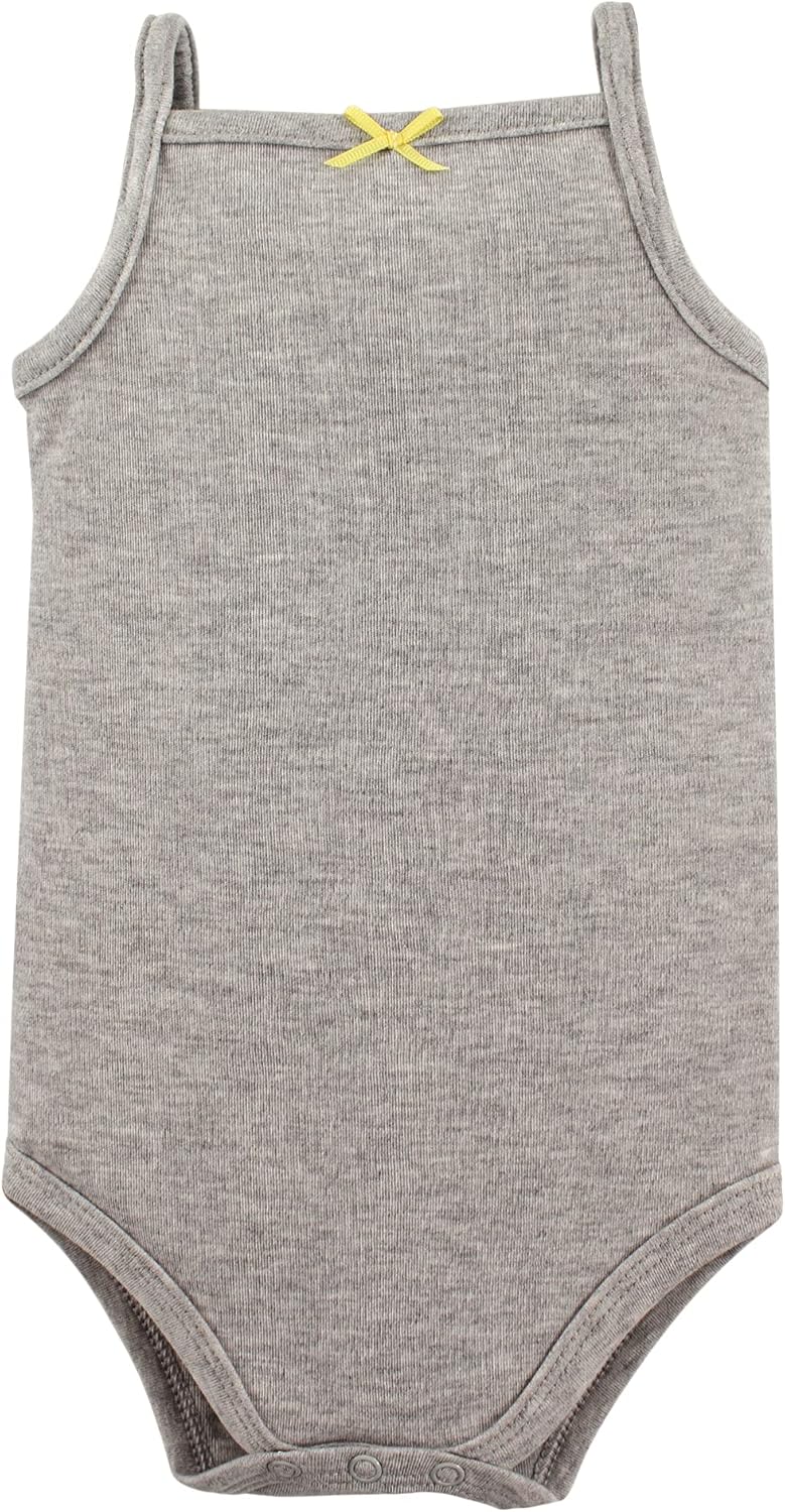 Hudson Baby Unisex Baby Cotton Sleeveless Bodysuits