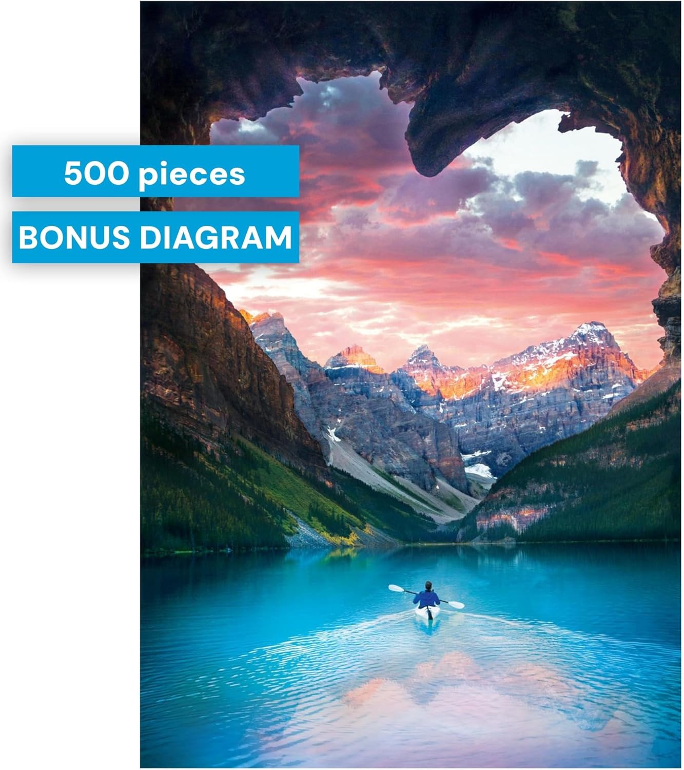 Buffalo Games - Dillion Saw -Follow Your Heart - 500 Piece Jigsaw Puzzle For Adults -Challenging Puzzle Perfect for Game Nights - Finished Size is 21.25 x 15.00