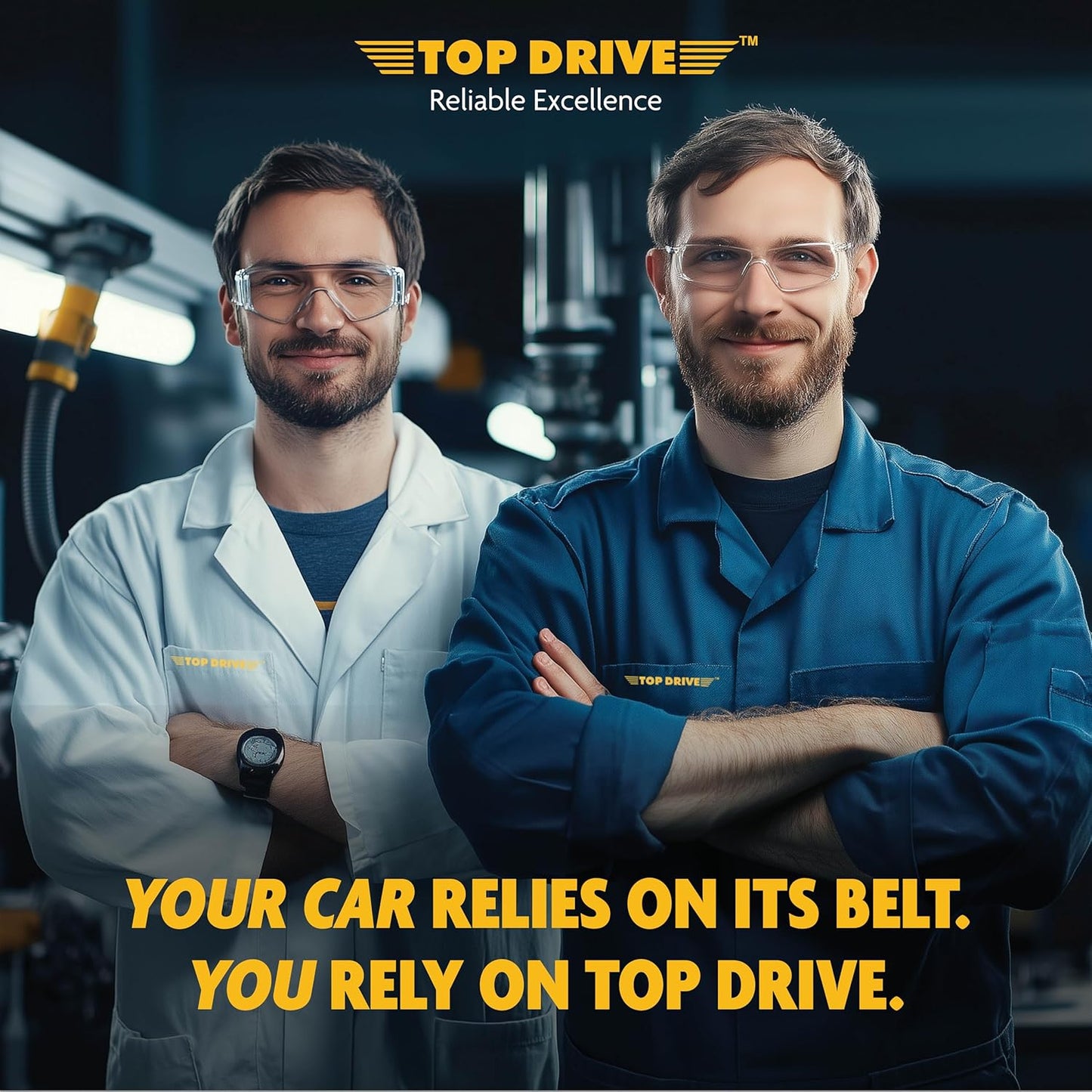 Top Drive, 6PK2360, Premium Engine EPDM Serpentine Drive Belt, Equivalent References - K060930, 5060930