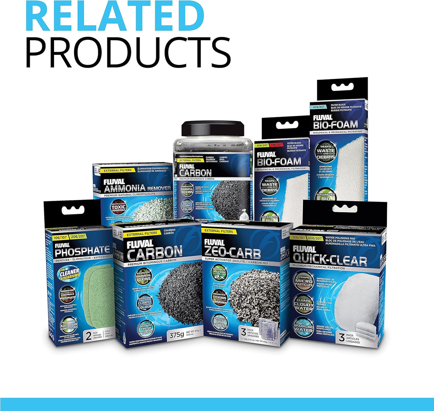 Fluval Pre-Filter Media - 750 grams/26.45 ounces
