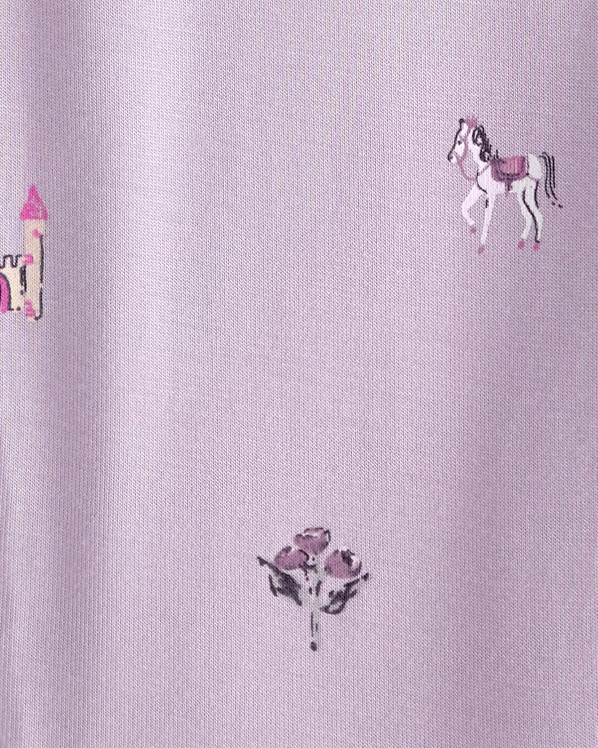Carter's Baby Girls' Purelysoft Sleep and Play Pajamas