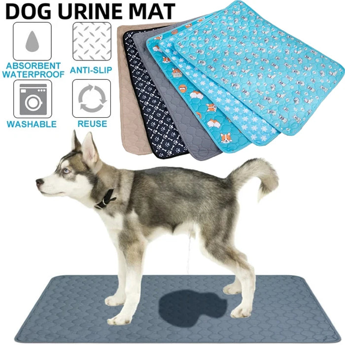 Washable reusable dog pee pad leak-proof