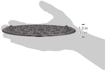 Lodge L8DOT3 Cast Iron Meat Rack/Trivet, Pre-Seasoned, 8-inch, 1 EA