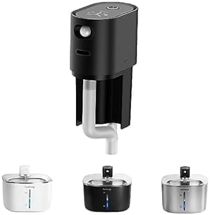FEELNEEDY Replacement Controller Compatible for Wireless & Battery Operated 4L/135fl oz Cat Water Fountain (YPD-C004P,YPD-C004S)