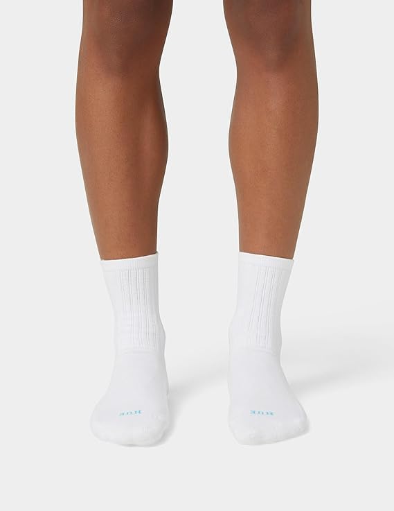 HUE Women's Air Cushion Crew Sock 3 Pair Pack