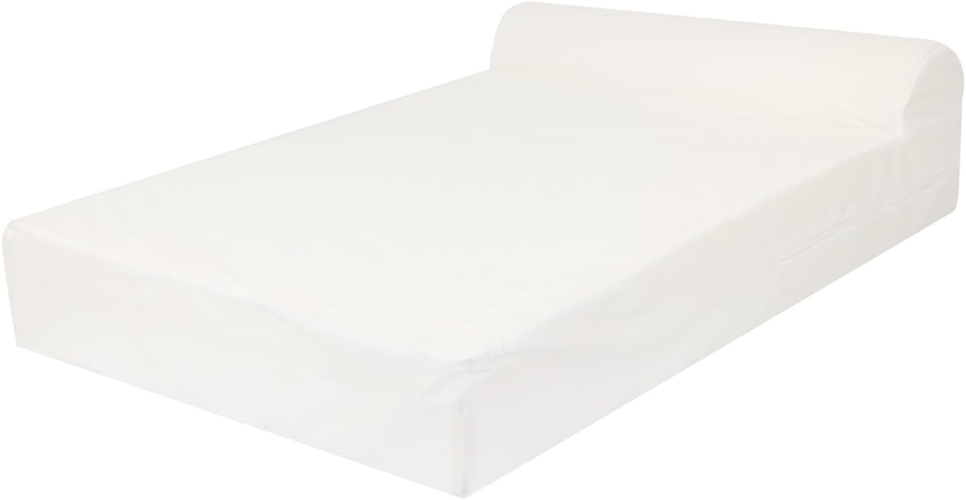 The Dog’s Bed Replacement Inner Foam Mattress with headrest & Waterproof Liner, Medium 3 Inches
