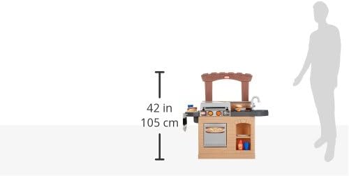 Little Tikes Cook 'n Play Outdoor BBQ , Brown