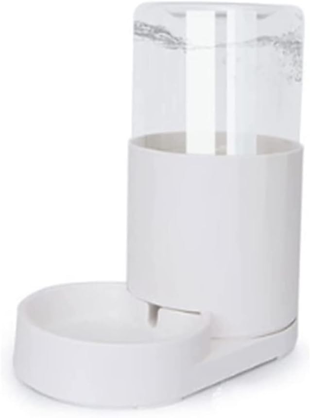 Water Dispenser 2.5L Pet Cat Feeder Automatic Water and Food Dispenser Auto Anti Slip Unplugged Feed Water Pet Supplies for Cats Puppy Dogs Feeding Drinking cat Fountain (Size : Feeders) ( Water