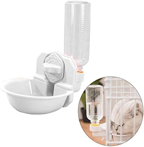Bottle Hanging Pet Puppy Water Bottle Cat Water Drinking Fountains for Cage Dispenser (750ml)