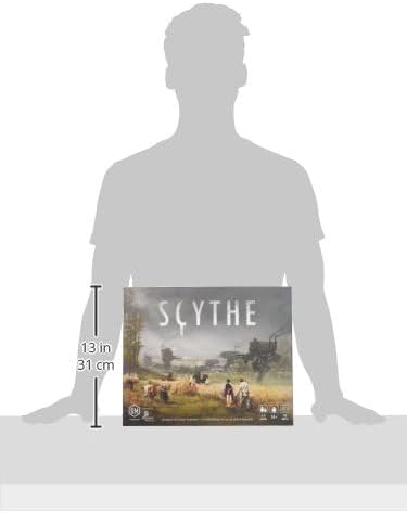 Stonemaier Games: Scythe (Base Game) by Jamey Stegmaier | an Engine-Building, Area Control Strategy Board Game with Mechs, Set in Dieselpunk 1920+ Europe for Adults and Family | 1-5 Players, 115 Mins