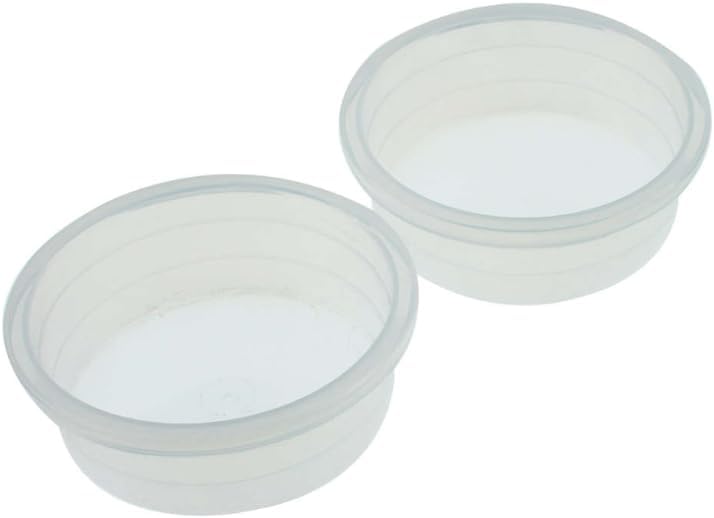Elevated Double Pet Feeder – Raised Food and Water Bowls for Dogs & Cats – 2 Bowls with Stand (16.9 fl oz Each, 33.8 fl oz Total) – Ergonomic, Hygienic, Easy to Clean (Baby Pink)