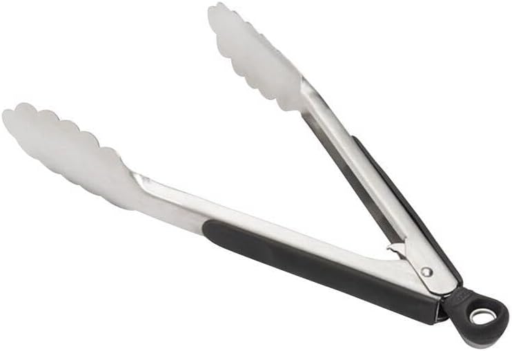 OXO Good Grips 9 Inch Stainless Steel Locking Tongs