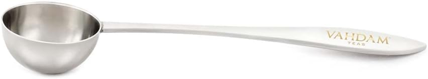VAHDAM Perfect Measure Loose Leaf Tea Spoon | Premium Quality Stainless Steel Tea Scoop | Perfect Measuring Teaspoons To Brew 1 Cup Of Loose Leaf Tea & Matcha