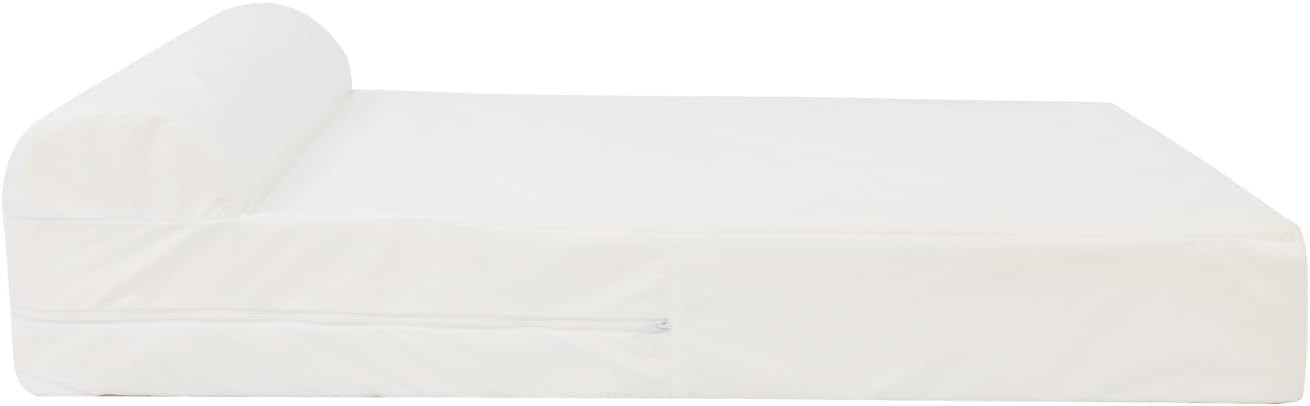 The Dog’s Bed Replacement Inner Foam Mattress with headrest & Waterproof Liner, Medium 3 Inches