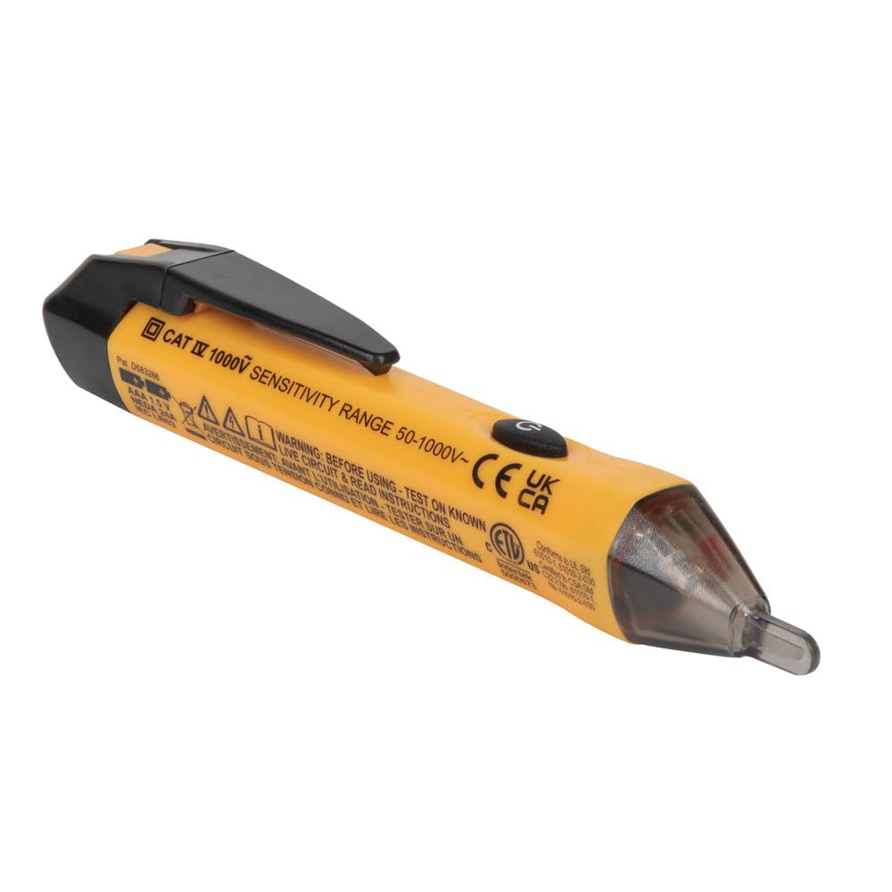 Klein Tools 80025 Outlet Tester Kit with GFCI Tester and Non-Contact Voltage Test Pen, 2-Piece