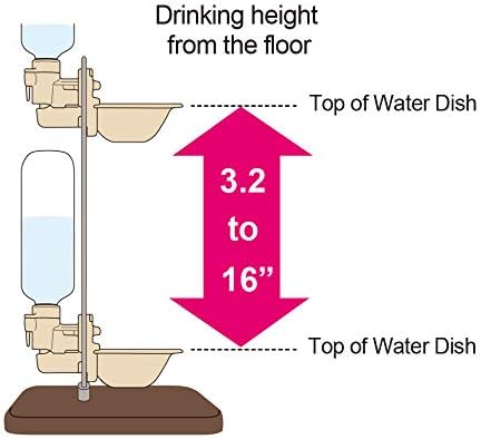 Richell Water Stand for Pet Rehydration Station, Stand that can be used with Richell Pet Water Rehydration Station