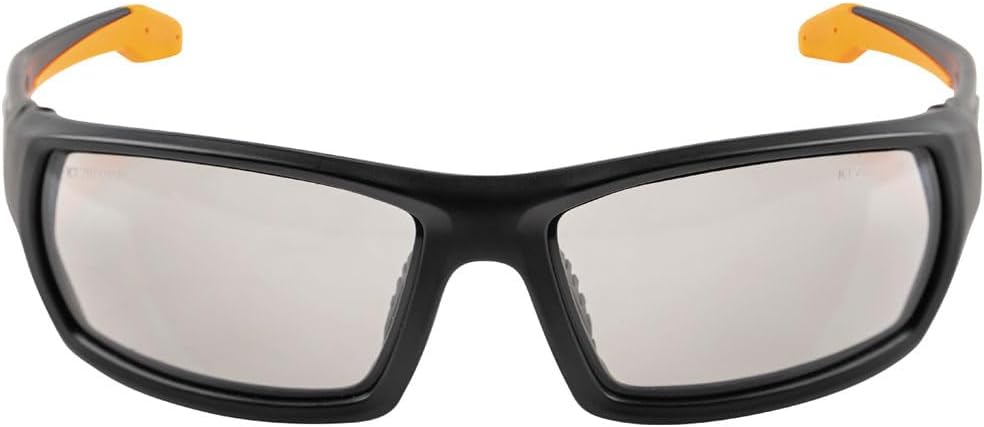 KLEIN TOOLS 60537 Safety Glasses, Professional PPE Protective Eyewear with Full Frame, Scratch Resistant and Anti-Fog, Indoor/Outdoor Lens