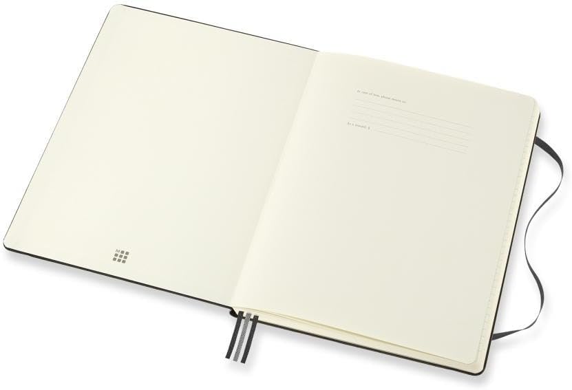 Moleskine PRO Project Planner, Hard Cover, XL (7.5" x 9.5") Black, 288 Pages