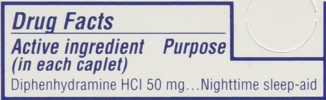 Sominex Nighttime Sleep-Aid Caplets, Maximum Strength, 16 ea (Pack of 4)