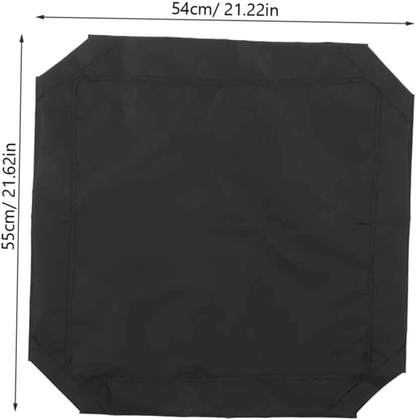 Milisten Stylish Removable Dog Bed Cover Breathable Mesh Replacement for Use Fits Pet Mattress Easy to Design for Small Pets