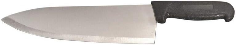 10" Chef Knife Choose Your Color - Razor Sharp Commercial Kitchen Cutlery - Cook's Knives (black)