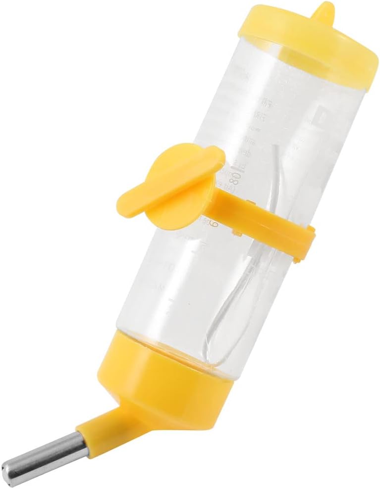 Pet Cat Hamster Dog Yellow Hanging Fountain Bottle Water Feeder 125ml (id: b21 2d7 764 36d 76b