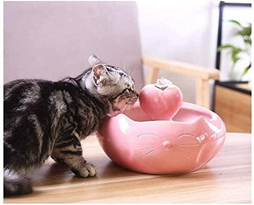 Pet Fountain for Cats and Dog Automatic Drinking Fountain Pet Supplies Ceramic Design Cat Water Dispenser