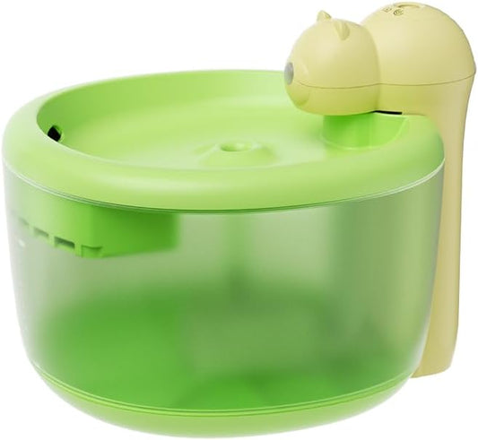 Pet Water Dispenser, Cordless Pets Water Fountain Battery Operated, 2.2L Water Bowl for Cats and Dogs Indoor, Easy to Clean