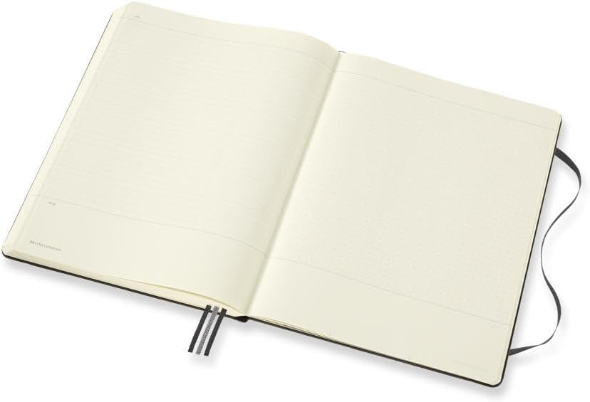Moleskine PRO Project Planner, Hard Cover, XL (7.5" x 9.5") Black, 288 Pages