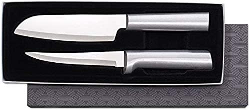 Rada Cutlery Cook’s Select Knife Gift Set (S53), 2-Piece Knife Set, Stainless Steel Blade, Silver Handle