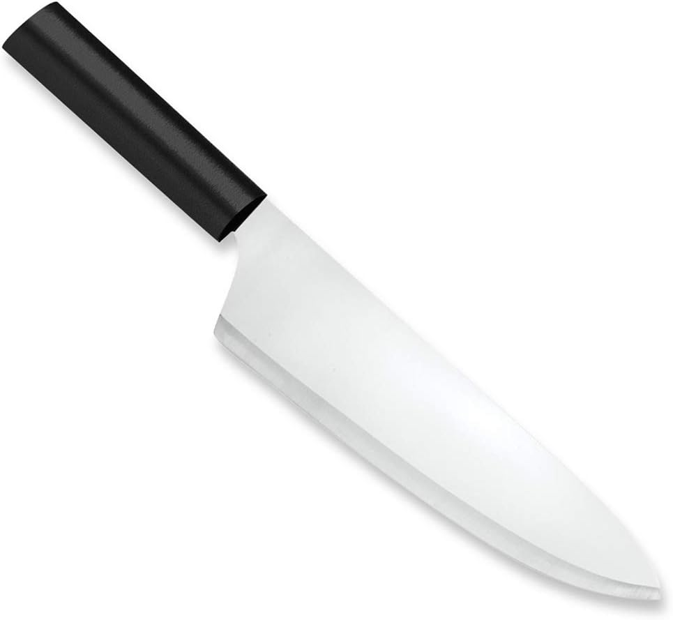 Rada Cutlery French Chef Knife (W231), 8.5" Stainless Steel Blade, Black Handle