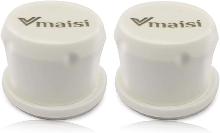 2 Pack Vmaisi Magnetic Cabinet Locks Keys - Extra Stronger Baby Proofing Magnet Drawer Replacement Keys (2)