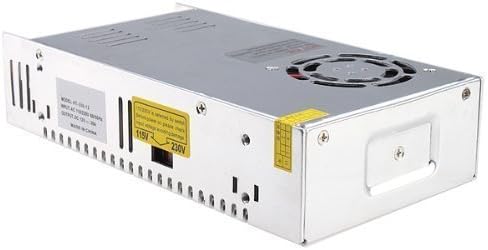 BMOUO 12V 30A DC Universal Regulated Switching Power Supply 360W for CCTV, Radio, Computer Project, LED Strip Lights, 3D Printer