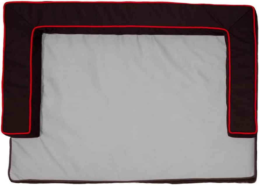 Indoor Outdoor Pet Recovery Dog Bed | Multi Element Extreme Joint Support with Cooling Gel | 100% Water Proof and Machine Washable Cover | Large, Onyx Black