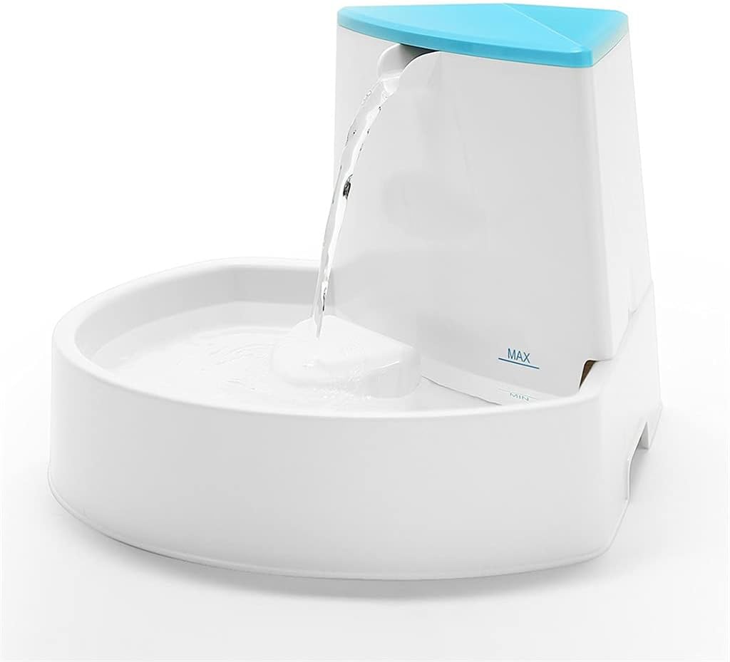 Automatic Cats Fountain Drinking Feeder 2.5L Pet Fountain Automatic Water Dispenser for Dogs and Cats Healthy and Hygienic (Blue)