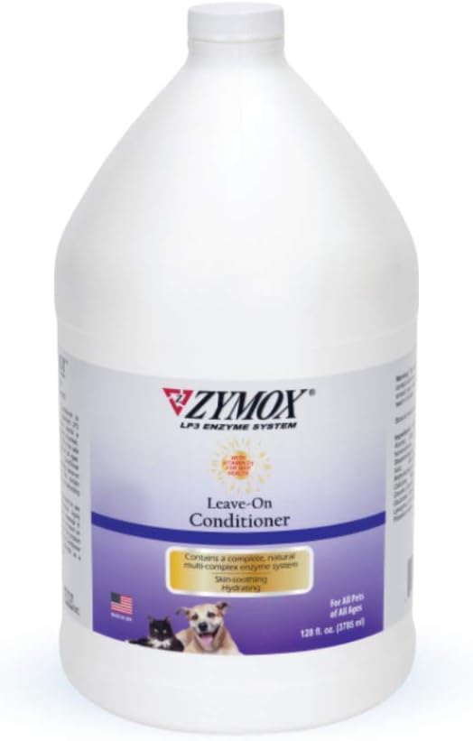 ZYMOX Leave-in Conditioner with Vitamin D3 for Cats & Dogs, 1gal