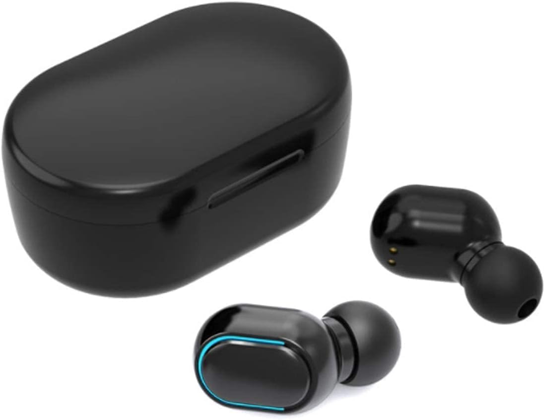 Wireless Headphones, True Wireless Earbuds with Led Display Charging Case, HD HiFi Stereo, Smart Control, Built-in Mic, IPX7 Waterproof Bluetooth Earphones for Andriod/iOS