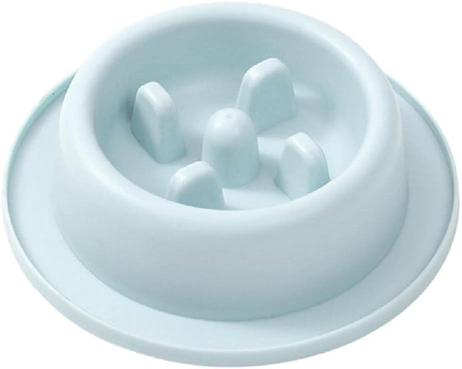 Dog Slow Feeder Round Bowl Interactive Fun Shape Durable Bowls Bloat Stop Preventing Choking For Medium Small Dogs Pet Slow Food Bowl