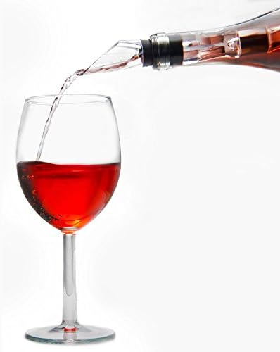 YouYah Wine Chiller Stick 3-in-1 Stainless Steel Wine Bottle Cooler Stick,Rapid Iceless Wine Chilling Rod with Aerator and Pourer,Wine Gift