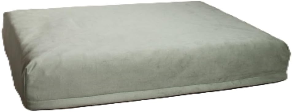 Waterproof Dog Bed Cover Replacement with Zipper Sage Green 41x29 Inch