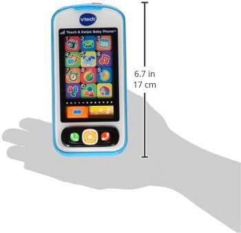 VTech Touch and Swipe Baby Phone, Blue