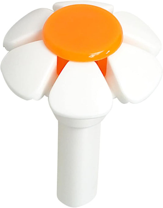for Cat Water Fountain Replacement Nozzle Flower for Head Accessories for Pet Dog Water Drinking Dispenser Orange/Yell
