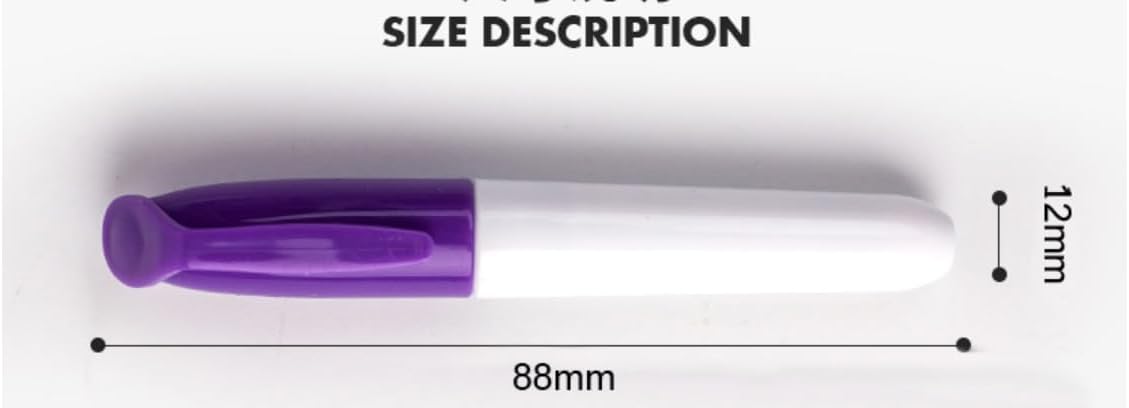 SKKSTATIONERY 36-Pcs Mini Dry Erase Markers, Whiteboard Markers, Marker Pens 3.5'', Markers