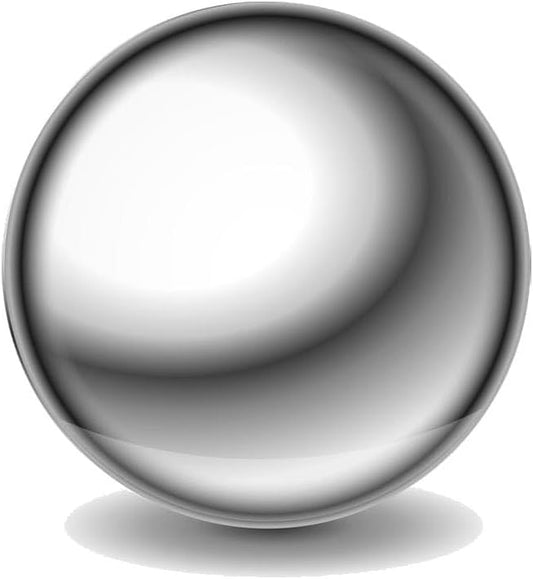 KUNWU SUS304 Stainless Steel Dog Food Slow Feeders Ball - 2" Stops Gulping, Bloat, Indigestion, and Rapid Eating, Fun, Healthy, Prevents Obesity Improves Digestion (Small)