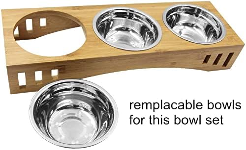 2-Pack Ceramic Pet Bowls for Cats and Dogs – Dual Dish Set for Food & Water, Food-Safe Bone China, Easy Clean, Dishwasher Safe