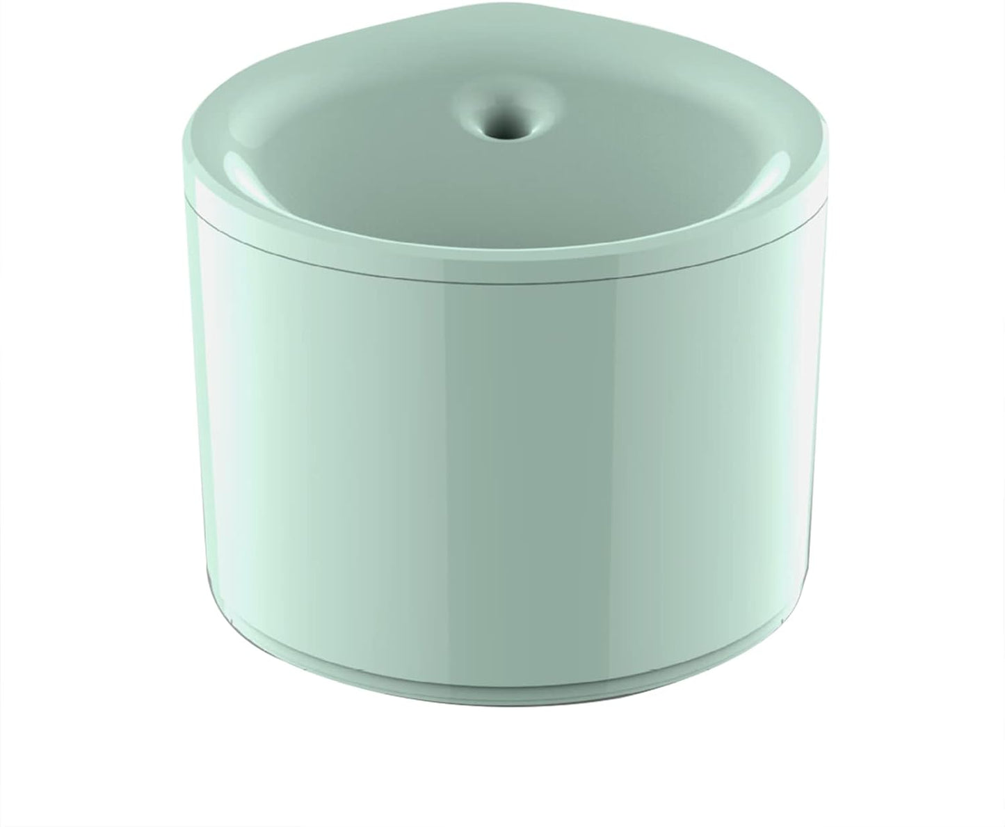 Cat Water Fountain, 84oz/2.5L Ultra Quiet Pet Water Fountain with Quadruple Filtration, Dog Water Bowl Dispenser Drinking Water for Cats Dogs,Green
