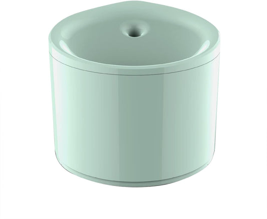 Cat Water Fountain, 84oz/2.5L Ultra Quiet Pet Water Fountain with Quadruple Filtration, Dog Water Bowl Dispenser Drinking Water for Cats Dogs,Green