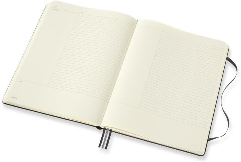Moleskine PRO Project Planner, Hard Cover, XL (7.5" x 9.5") Black, 288 Pages